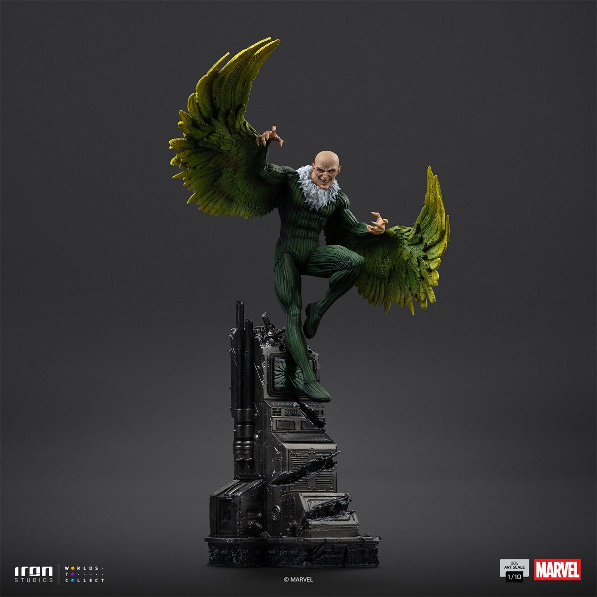 Vulture Spider-Man vs Villains Battle Diorama Series 1:10 Art Scale Limited Edition Statue - Image 3