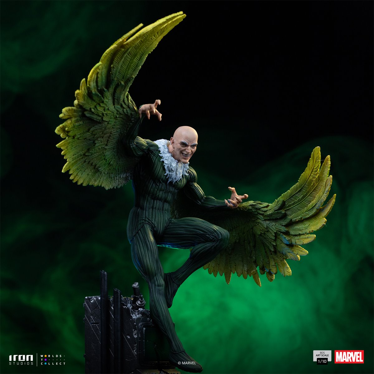 Vulture Spider-Man vs Villains Battle Diorama Series 1:10 Art Scale Limited Edition Statue - Image 6