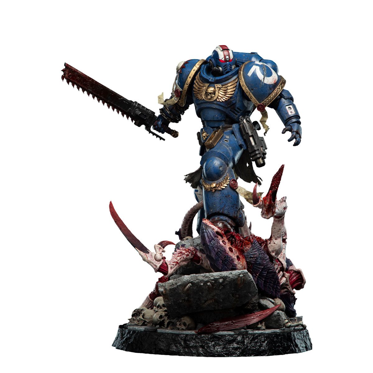 Warhammer 40,000: Space Marine 2 Lieutenant Titus Battleline Edition 1:6 Scale Statue - Image 2
