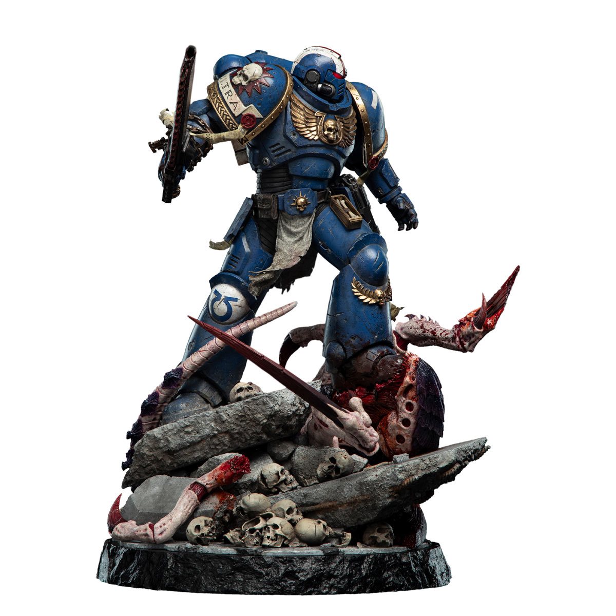 Warhammer 40,000: Space Marine 2 Lieutenant Titus Limited Edition 1:6 Scale Statue - Image 9