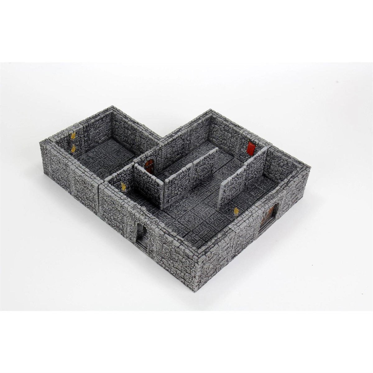 WarLock Tiles Dungeon Tiles II Full Height Stone Walls Expansion Pack - Image 2