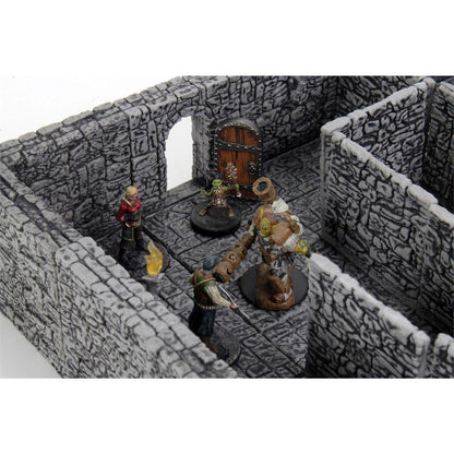 WarLock Tiles Dungeon Tiles II Full Height Stone Walls Expansion Pack - Image 5
