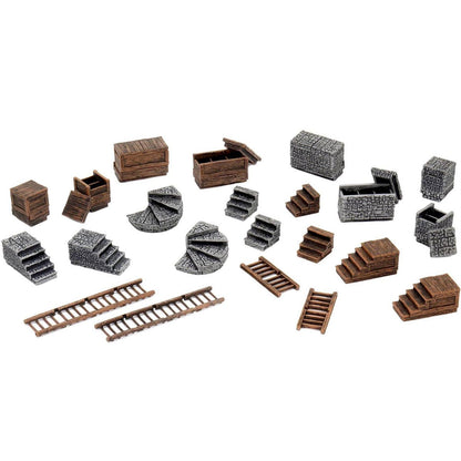 WarLock Tiles Stairs and Ladders Accessory Pack - Image 2