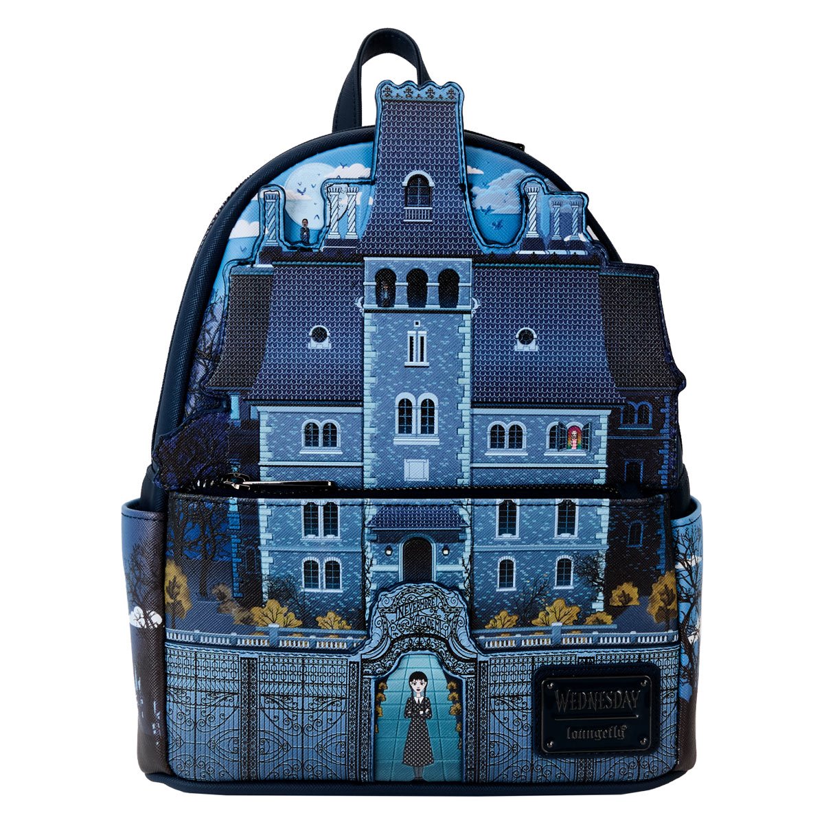 Wednesday Nevermore Academy Mini-Backpack - Image 2