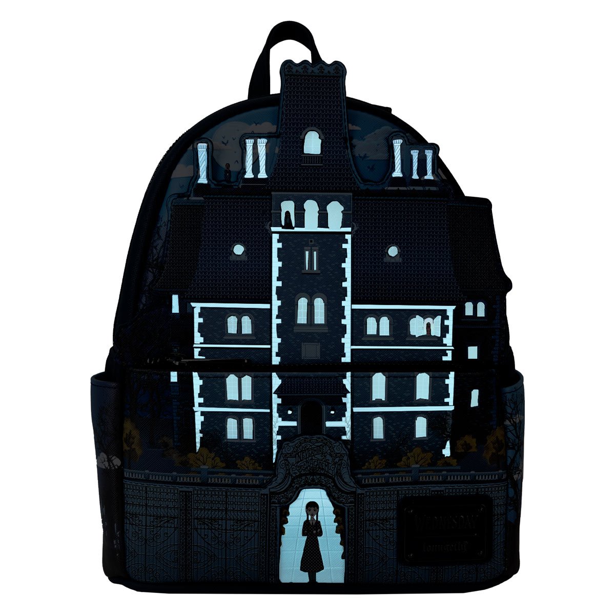 Wednesday Nevermore Academy Mini-Backpack - Image 3