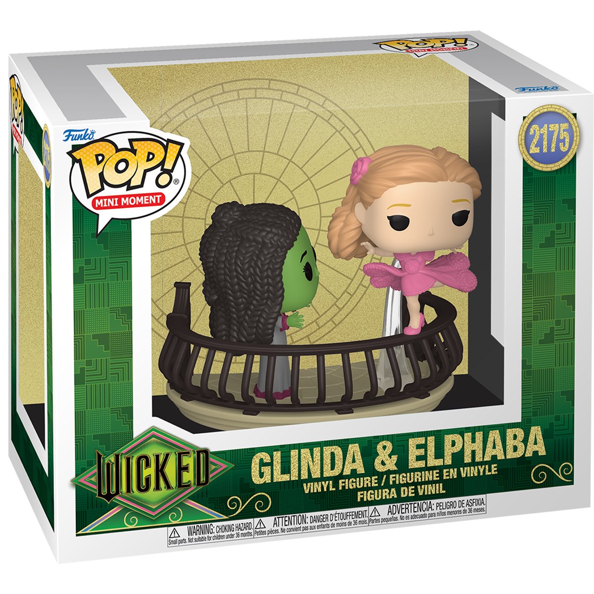 Wicked Glinda and Elphaba Popular Funko Pop! Vinyl Figure Mini Moment #2175 - Image 2