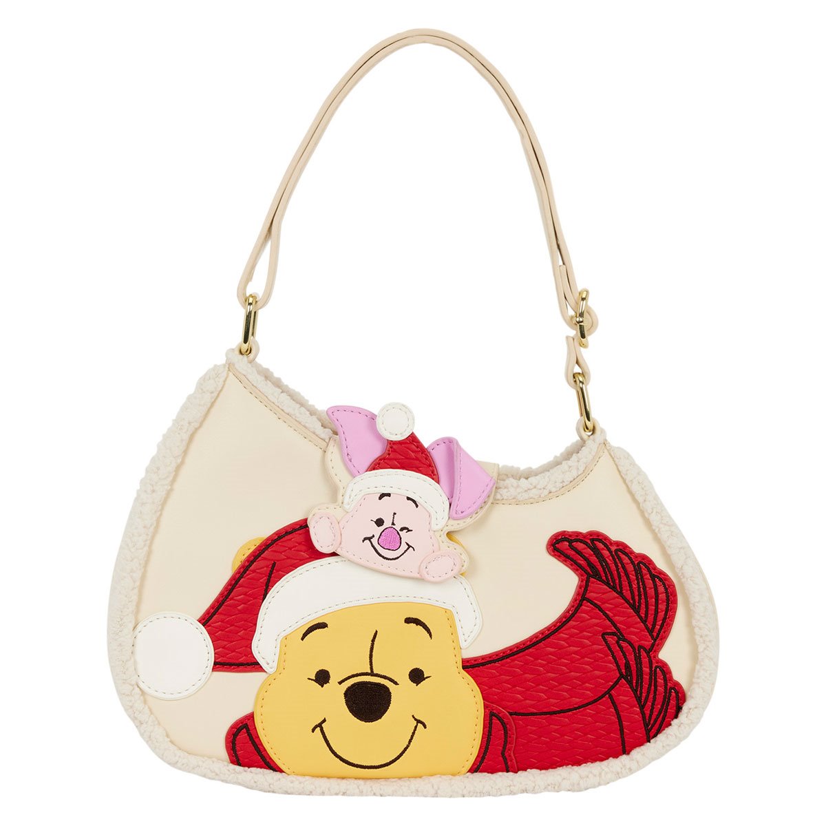 Winnie the Pooh and Piglet Holiday Crossbody Bag - Image 2
