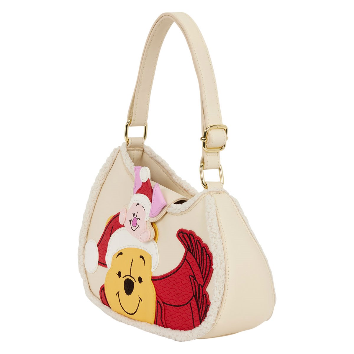 Winnie the Pooh and Piglet Holiday Crossbody Bag - Image 3