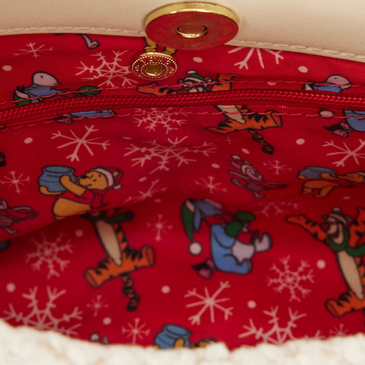 Winnie the Pooh and Piglet Holiday Crossbody Bag - Image 5