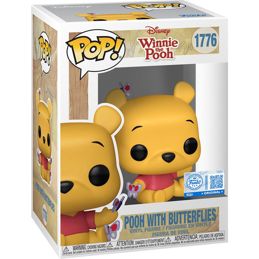 Winnie the Pooh Pooh with Butterflies Funko Pop! Vinyl Figure #1776 - Image 2