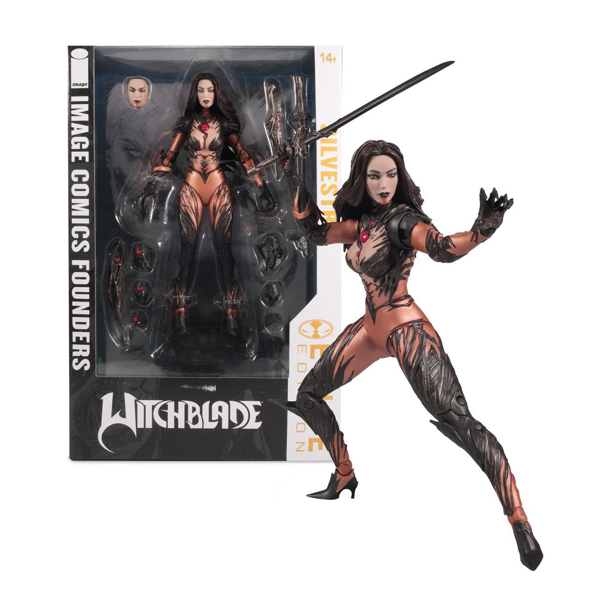 Witchblade Sara Pezzini Image Comic Founders Series McFarlane Elite Edition 7-Inch Deluxe Action Figure - Image 9