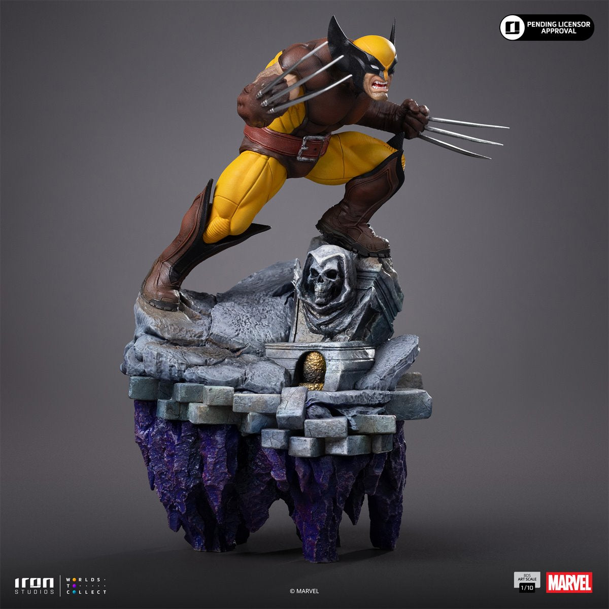 Wolverine The Infinity Gauntlet Battle Diorama Series 1:10 Scale Limited Edition Statue - Image 9