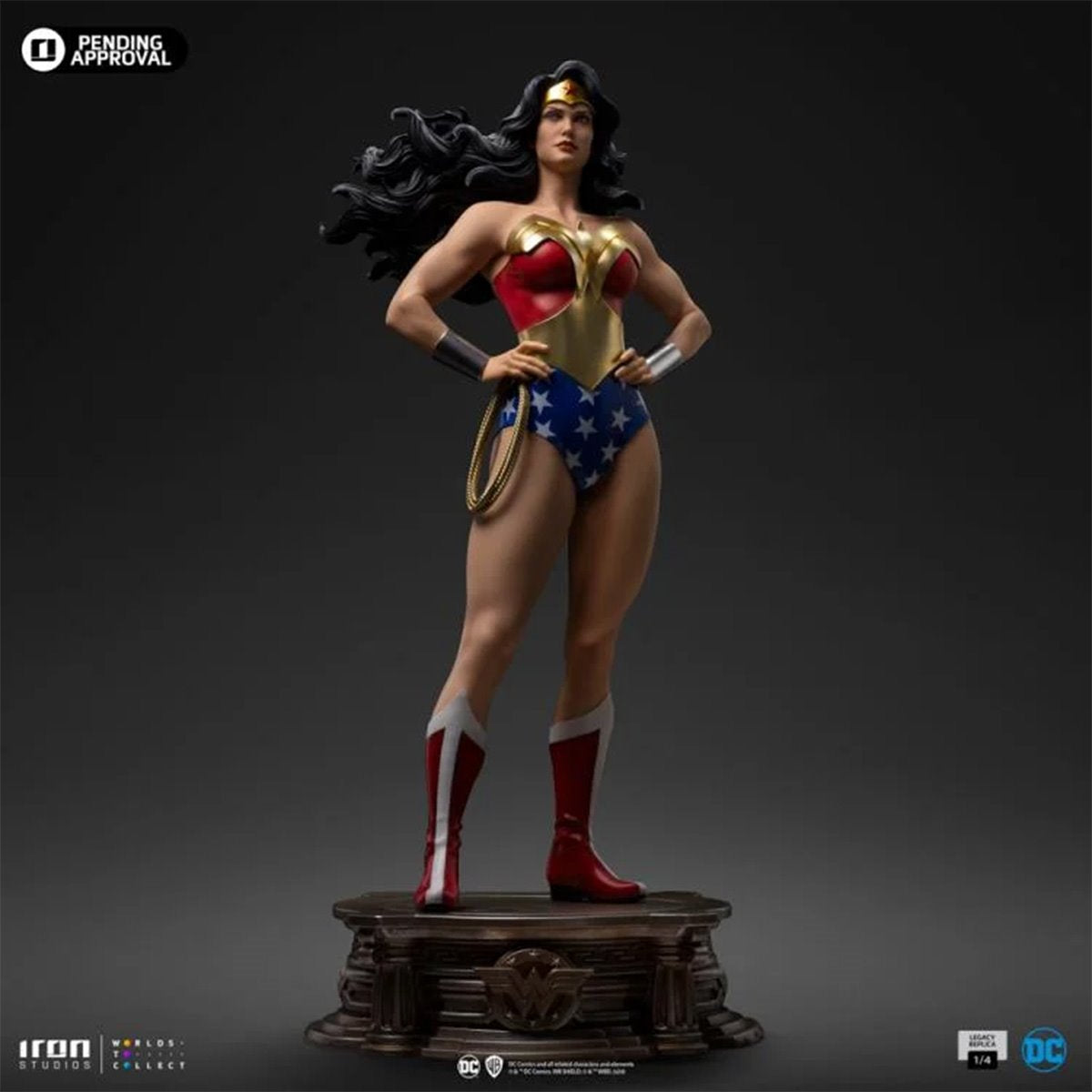 Wonder Woman DC Comics Trinity Legacy Replica 1:4 Scale Limited Edition Statue - Image 3
