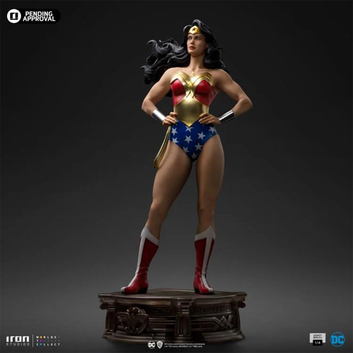 Wonder Woman DC Comics Trinity Legacy Replica 1:4 Scale Limited Edition Statue - Image 4
