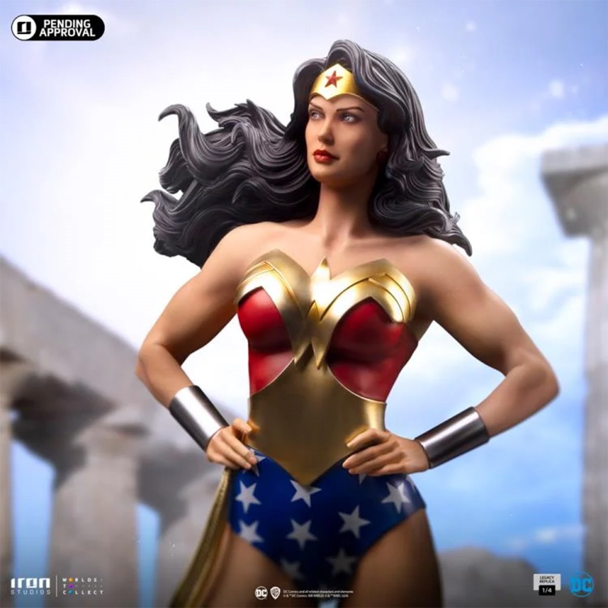 Wonder Woman DC Comics Trinity Legacy Replica 1:4 Scale Limited Edition Statue - Image 7