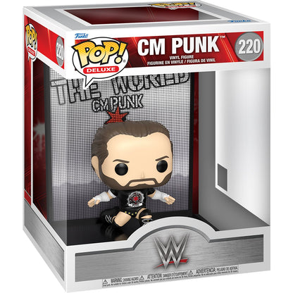 WWE CM Punk Deluxe Funko Pop! Vinyl Figure #220 - Image 2