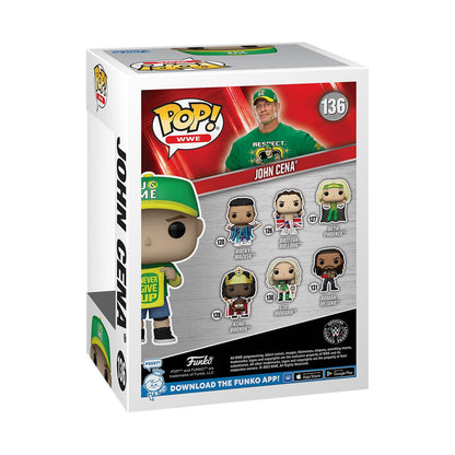 WWE John Cena (Never Give Up) Funko Pop! Vinyl Figure #136 - Image 3