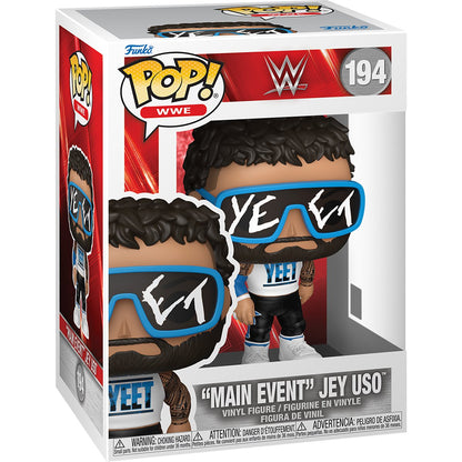 WWE "Main Event" Jey Uso Funko Pop! Vinyl Figure #194 - Image 2