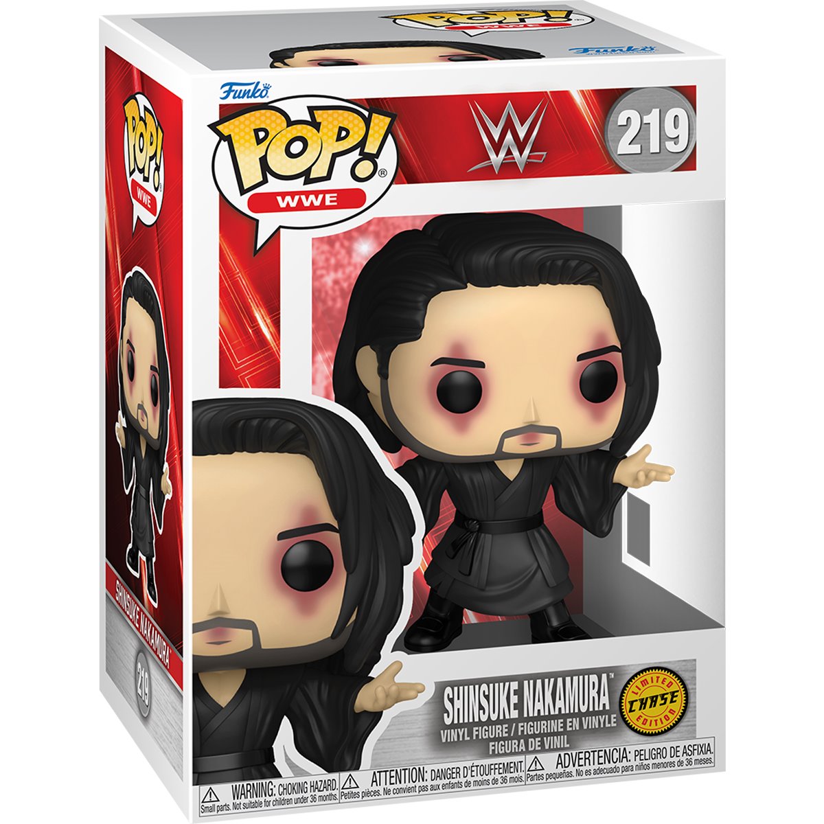 WWE Shinsuke Nakamura Funko Pop! Vinyl Figure #219 - Image 4