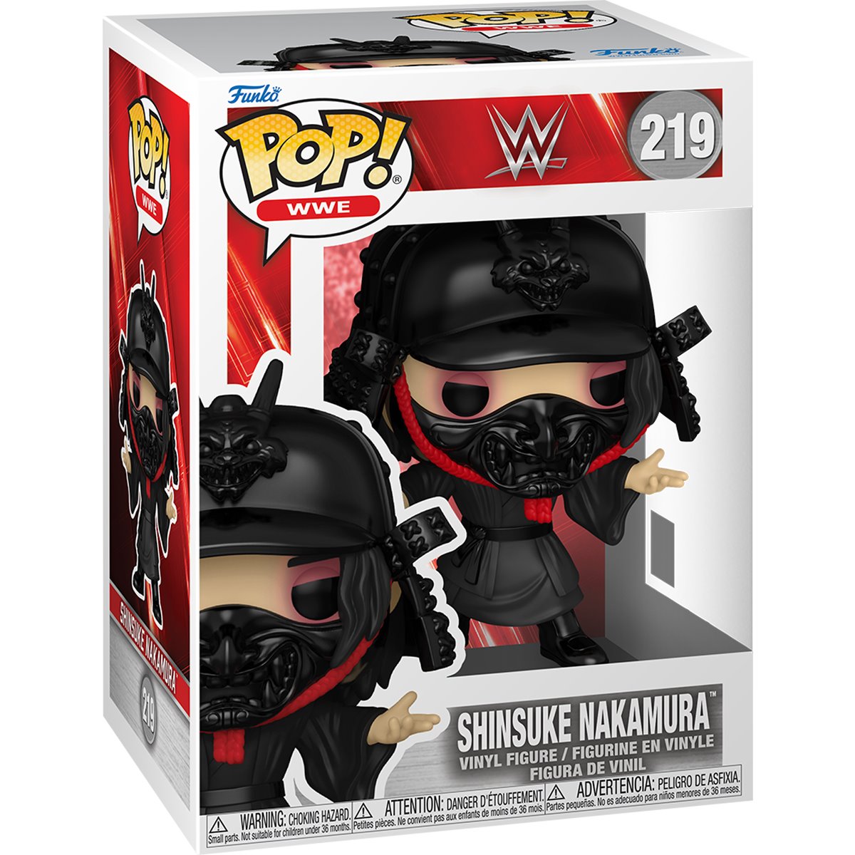 WWE Shinsuke Nakamura Funko Pop! Vinyl Figure #219 - Image 5