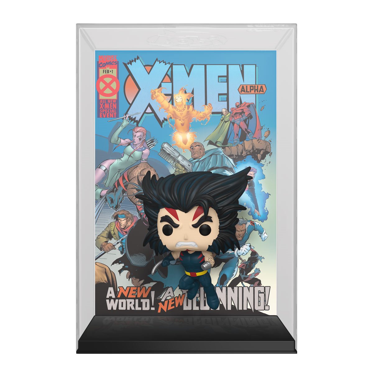 X-Men Age of Apocalypse Funko Pop! Comic Cover Figure #65 with Case - Image 2