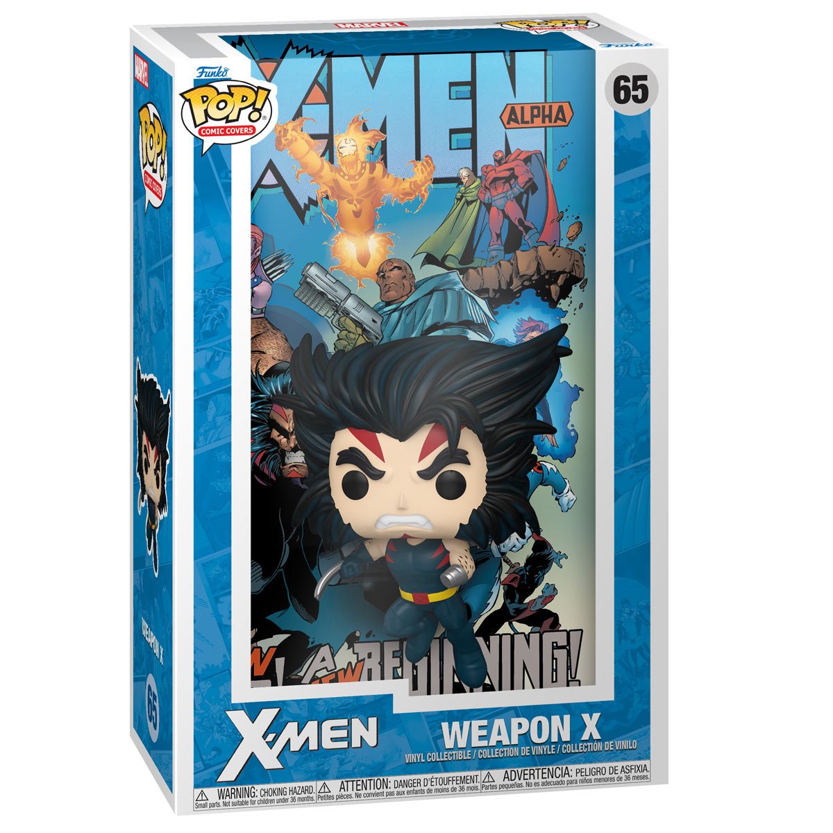X-Men Age of Apocalypse Funko Pop! Comic Cover Figure #65 with Case - Image 3