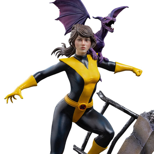 X-Men Comics Kitty Pride & Lockheed Battle Diorama Series Art 1:10 Scale Statue