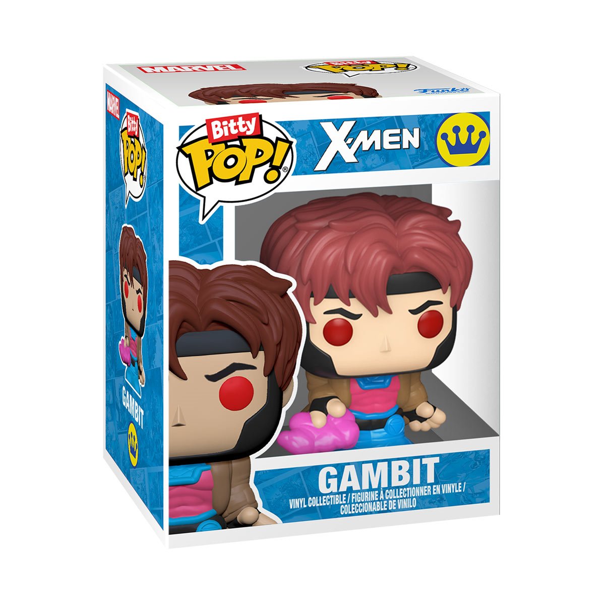 X-Men Gambit Funko Bitty Pop! Mini-Figure 4-Pack - Image 6