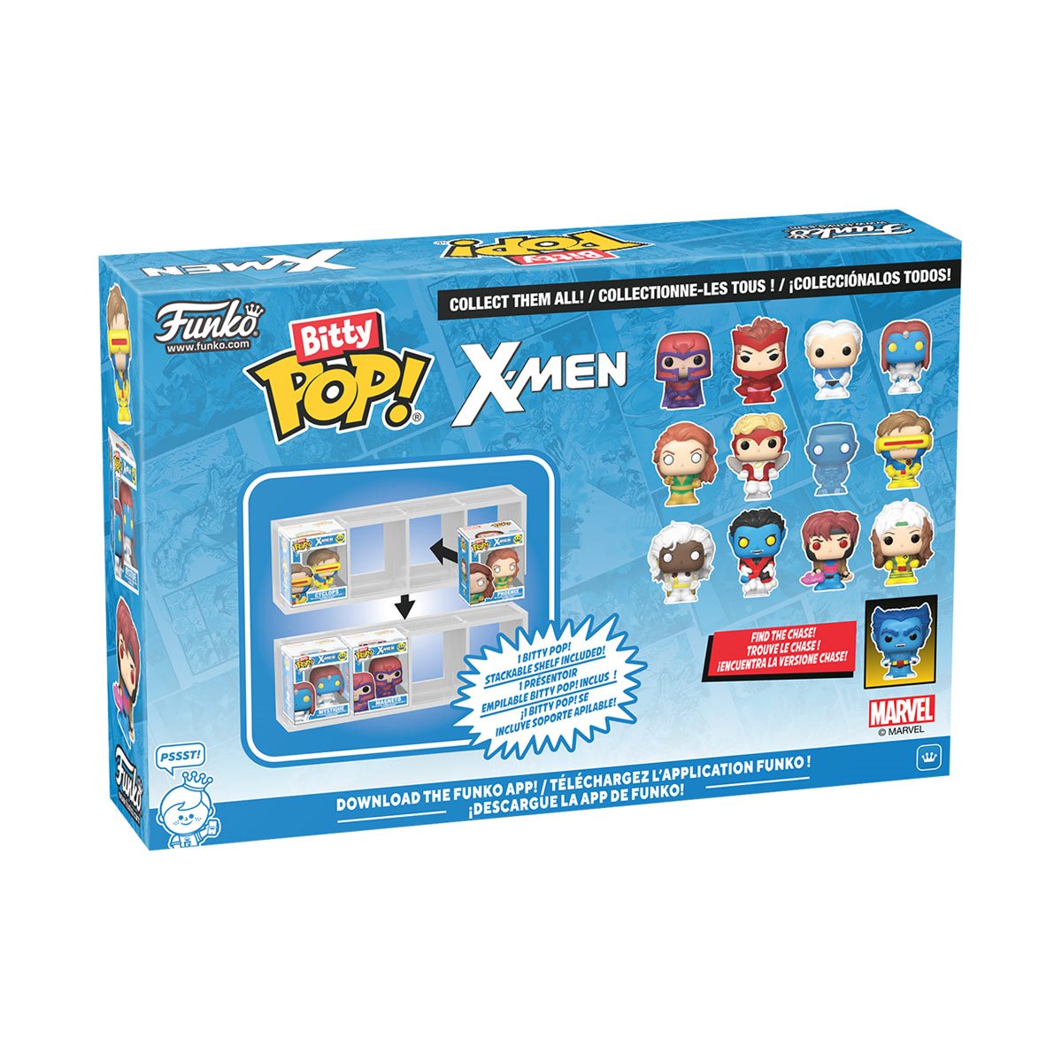 X-Men Gambit Funko Bitty Pop! Mini-Figure 4-Pack - Image 9