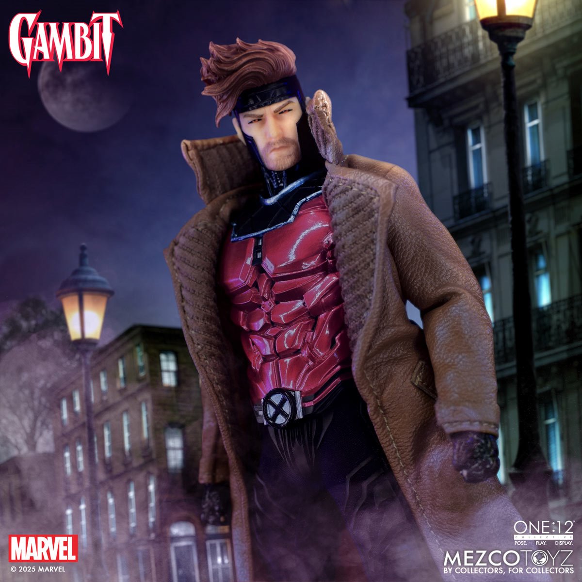 X-Men Gambit One:12 Collective Action Figure - Image 4