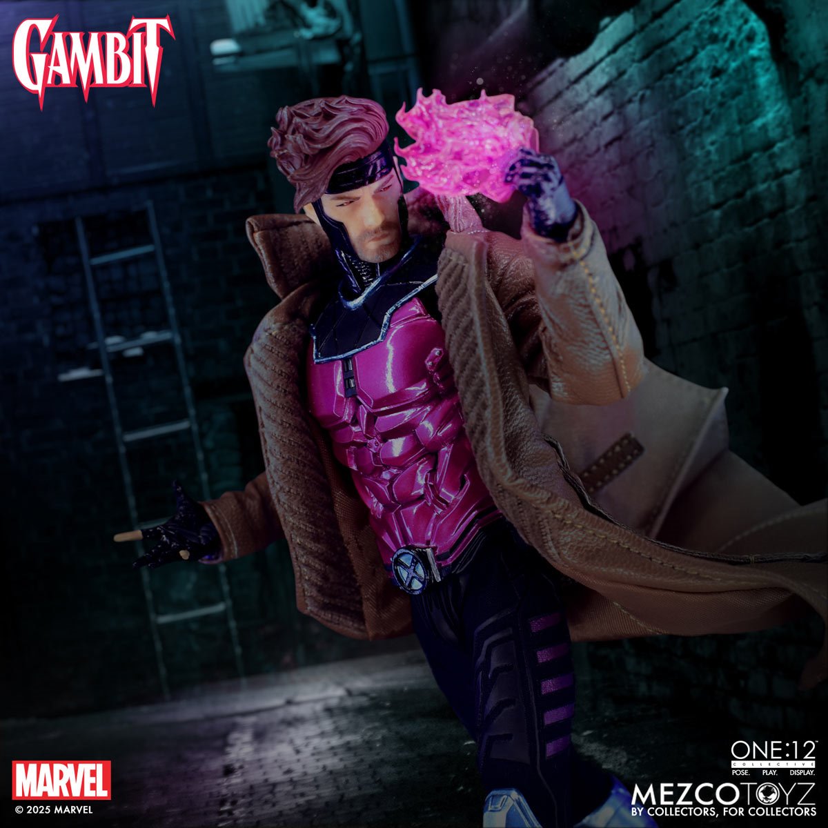 X-Men Gambit One:12 Collective Action Figure - Image 8