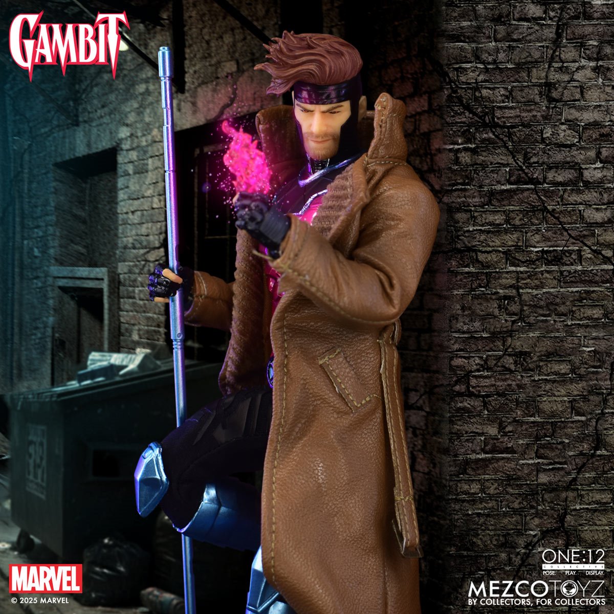 X-Men Gambit One:12 Collective Action Figure - Image 9