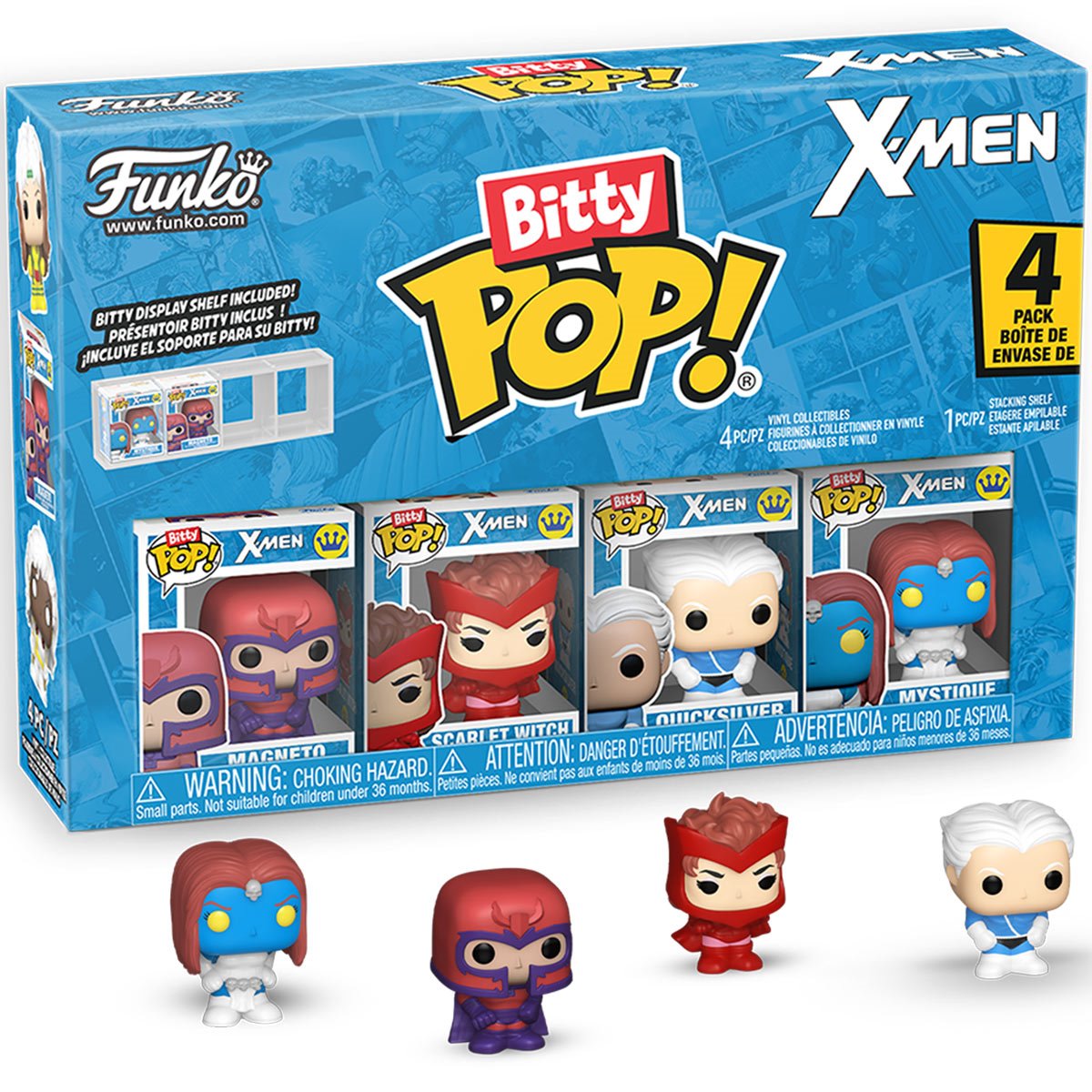 X-Men Magneto Funko Bitty Pop! Mini-Figure 4-Pack