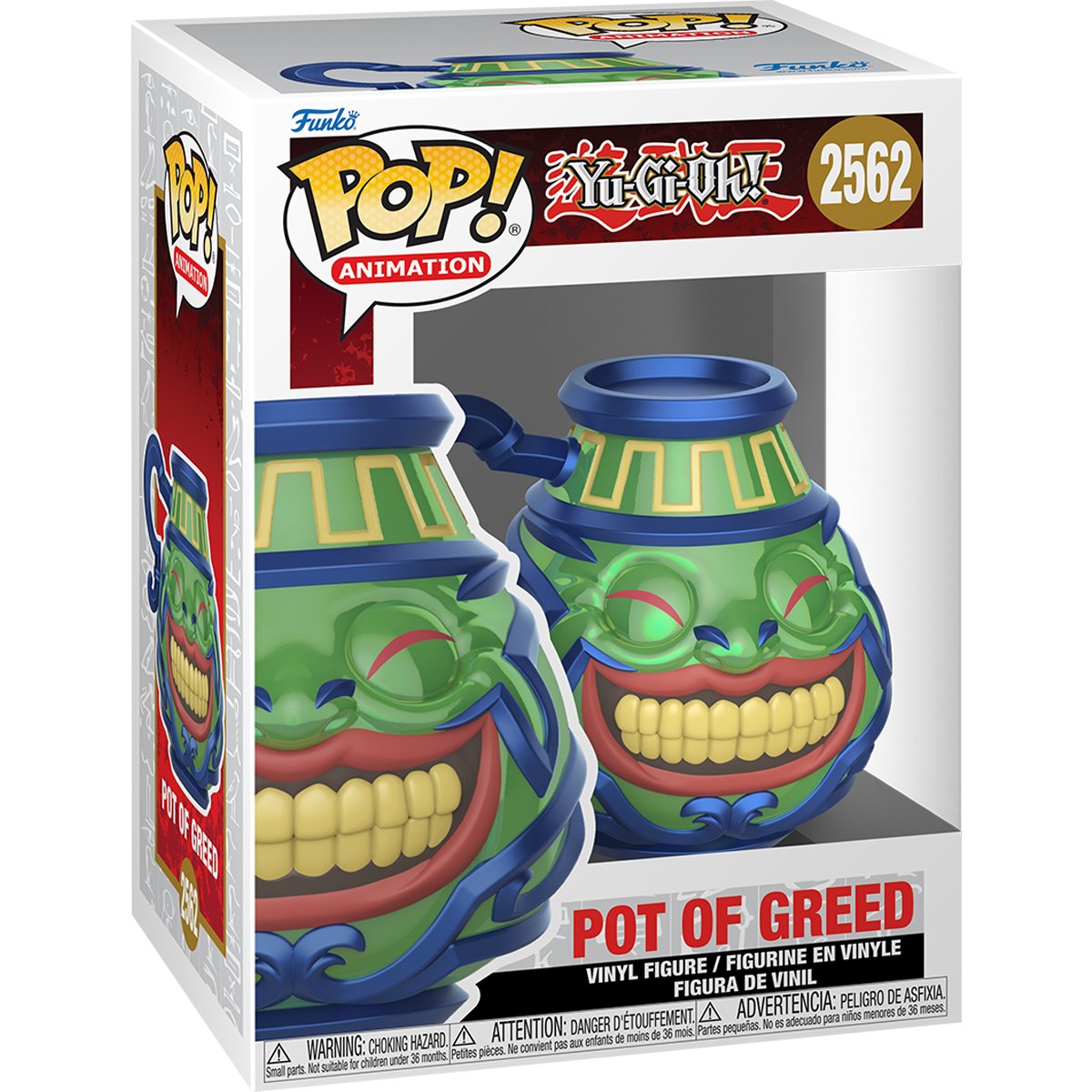 Yu-Gi-Oh! Pot of Greed Funko Pop! Vinyl Figure #2562 - Image 2
