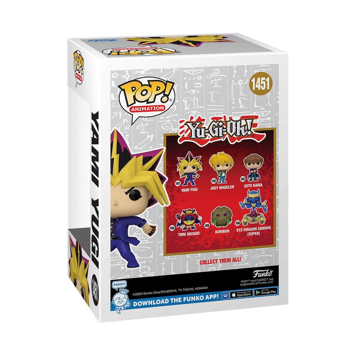 Yu-Gi-Oh! Yami Yugi (Demon Kingdom) Funko Pop! Vinyl Figure #1451 - Image 3
