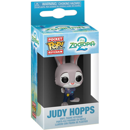 Zootopia 2 Judy Hopps Funko Pocket Pop! Key Chain - Image 2